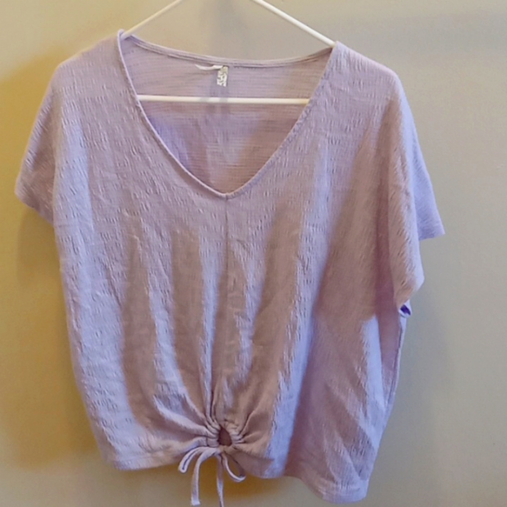 Lilac Mudd Crop Top